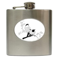 Vintage Old Fashioned Animal Wild Hip Flask (6 Oz)