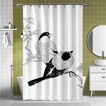 Vintage Old Fashioned Animal Wild Shower Curtain 48  x 72  (Small)  Curtain(48  X 72 ) - 42.18 x64.8  Curtain(48  X 72 )