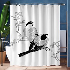 Vintage Old Fashioned Animal Wild Shower Curtain 60  X 72  (medium)  by Wegoenart