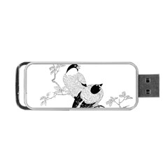 Vintage Old Fashioned Animal Wild Portable Usb Flash (two Sides) by Wegoenart