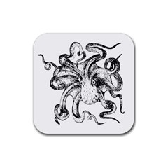 Animal Game Asset Call Invertebrate Rubber Coaster (square)  by Wegoenart