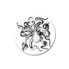 Animal Game Asset Call Invertebrate Magnet 3  (round) by Wegoenart