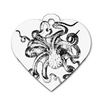 Animal Game Asset Call Invertebrate Dog Tag Heart (One Side) Front