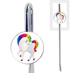 Rainbow Unicorn Unicorn Heart Book Mark Front