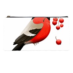 Red Robin Berry Red Berries Bird Pencil Cases by Wegoenart