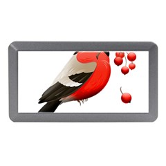 Red Robin Berry Red Berries Bird Memory Card Reader (mini) by Wegoenart