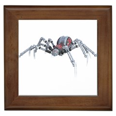 Spider Arachnid Animal Robot Framed Tiles by Wegoenart