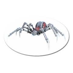 Spider Arachnid Animal Robot Oval Magnet