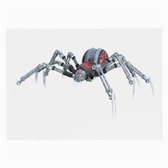 Spider Arachnid Animal Robot Large Glasses Cloth (2-side) by Wegoenart