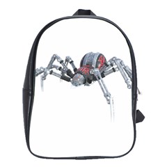 Spider Arachnid Animal Robot School Bag (large) by Wegoenart