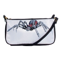 Spider Arachnid Animal Robot Shoulder Clutch Bag by Wegoenart