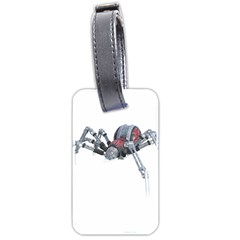 Spider Arachnid Animal Robot Luggage Tags (two Sides) by Wegoenart