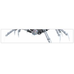 Spider Arachnid Animal Robot Large Flano Scarf  by Wegoenart