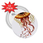 Animal Art Forms In Nature Jellyfish 2.25  Buttons (10 pack)  Front