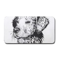 Dog Animal Domestic Animal Doggie Medium Bar Mats by Wegoenart