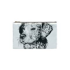 Dog Animal Domestic Animal Doggie Cosmetic Bag (small) by Wegoenart