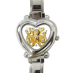 Animal Art Forms In Nature Clips Heart Italian Charm Watch