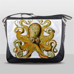 Animal Art Forms In Nature Clips Messenger Bag by Wegoenart