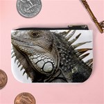 Iguana Portrait Profile Close Up Mini Coin Purse Back