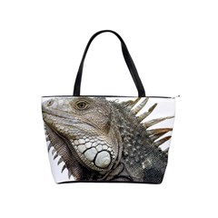 Iguana Portrait Profile Close Up Classic Shoulder Handbag by Wegoenart