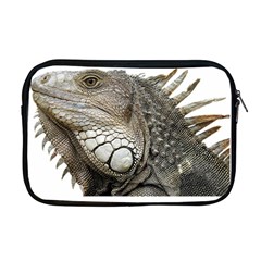 Iguana Portrait Profile Close Up Apple Macbook Pro 17  Zipper Case by Wegoenart