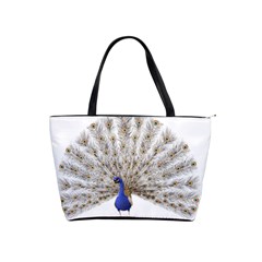 Peacock Colorful Bird Feather Blue Classic Shoulder Handbag