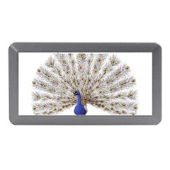 Peacock Colorful Bird Feather Blue Memory Card Reader (Mini)