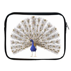 Peacock Colorful Bird Feather Blue Apple iPad 2/3/4 Zipper Cases