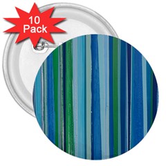 Painted Stripe 3  Buttons (10 Pack)  by dressshop