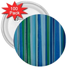 Painted Stripe 3  Buttons (100 Pack)  by dressshop