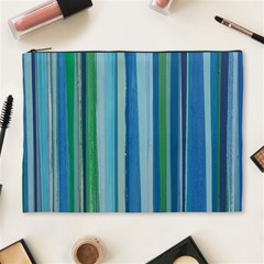 Painted Stripe Cosmetic Bag (xl) by dressshop