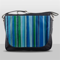 Painted Stripe Messenger Bag by dressshop