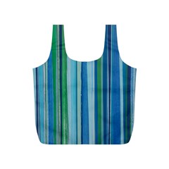 Painted Stripe Full Print Recycle Bag (s) by dressshop