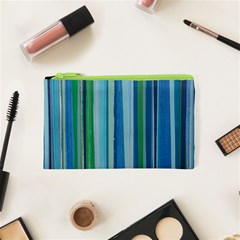 Painted Stripe Cosmetic Bag (xs) by dressshop