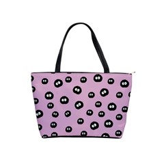 Totoro - Soot Sprites Pattern Classic Shoulder Handbag by Valentinaart