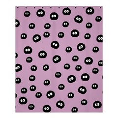 Totoro - Soot Sprites Pattern Shower Curtain 60  X 72  (medium)  by Valentinaart