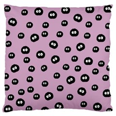 Totoro - Soot Sprites Pattern Standard Flano Cushion Case (one Side) by Valentinaart