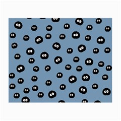 Totoro - Soot Sprites Pattern Small Glasses Cloth by Valentinaart