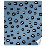 Totoro - Soot Sprites Pattern Canvas 8  x 10  8.15 x9.66  Canvas - 1