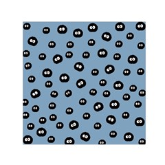 Totoro - Soot Sprites Pattern Small Satin Scarf (square) by Valentinaart