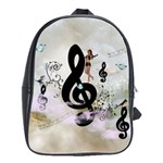 Dancing On A Clef School Bag (Large) Front