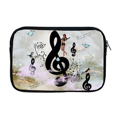 Dancing On A Clef Apple MacBook Pro 17  Zipper Case