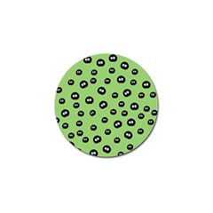 Totoro - Soot Sprites Pattern Golf Ball Marker (10 Pack) by Valentinaart