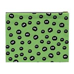 Totoro - Soot Sprites Pattern Cosmetic Bag (XL) Back