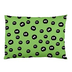 Totoro - Soot Sprites Pattern Pillow Case (two Sides) by Valentinaart