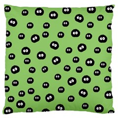 Totoro - Soot Sprites Pattern Standard Flano Cushion Case (two Sides) by Valentinaart