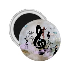 Dancing On A Clef 2.25  Magnets