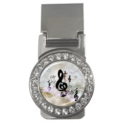 Dancing On A Clef Money Clips (CZ) 