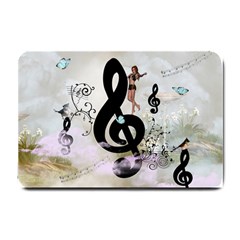 Dancing On A Clef Small Doormat 