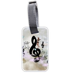 Dancing On A Clef Luggage Tags (Two Sides)